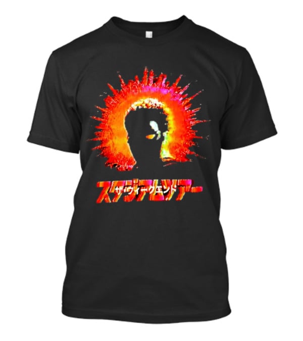 The Weeknd Cyberpunk Japanese Art Explosion T-Shirt