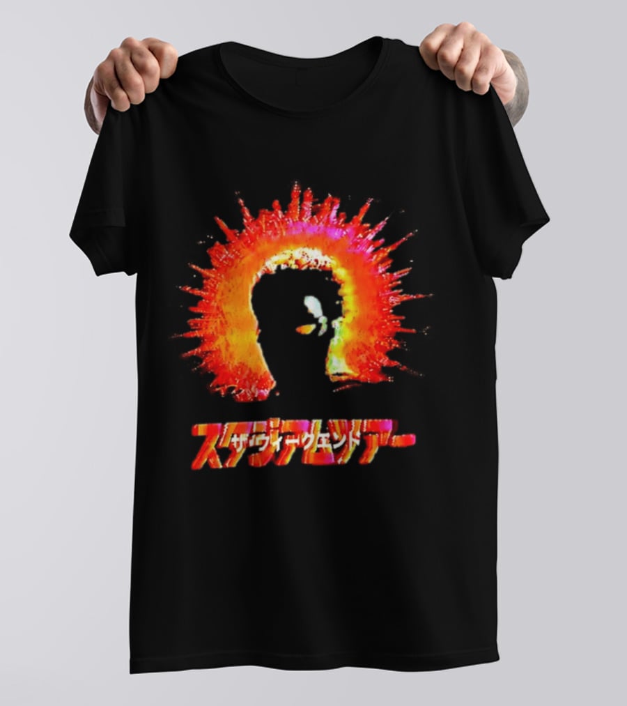 The Weeknd Cyberpunk Japanese Art Explosion T-Shirt
