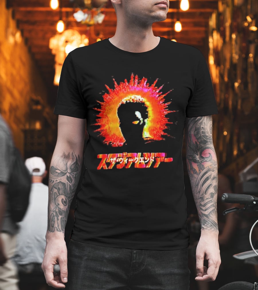 The Weeknd Cyberpunk Japanese Art Explosion T-Shirt