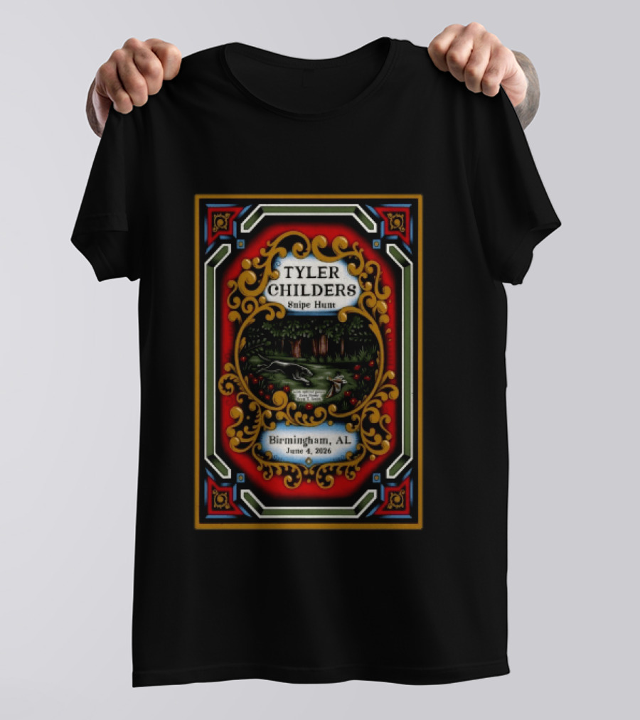 Tyler Childers Snipe Hunt Birmingham AL June 4 2026 T-Shirt