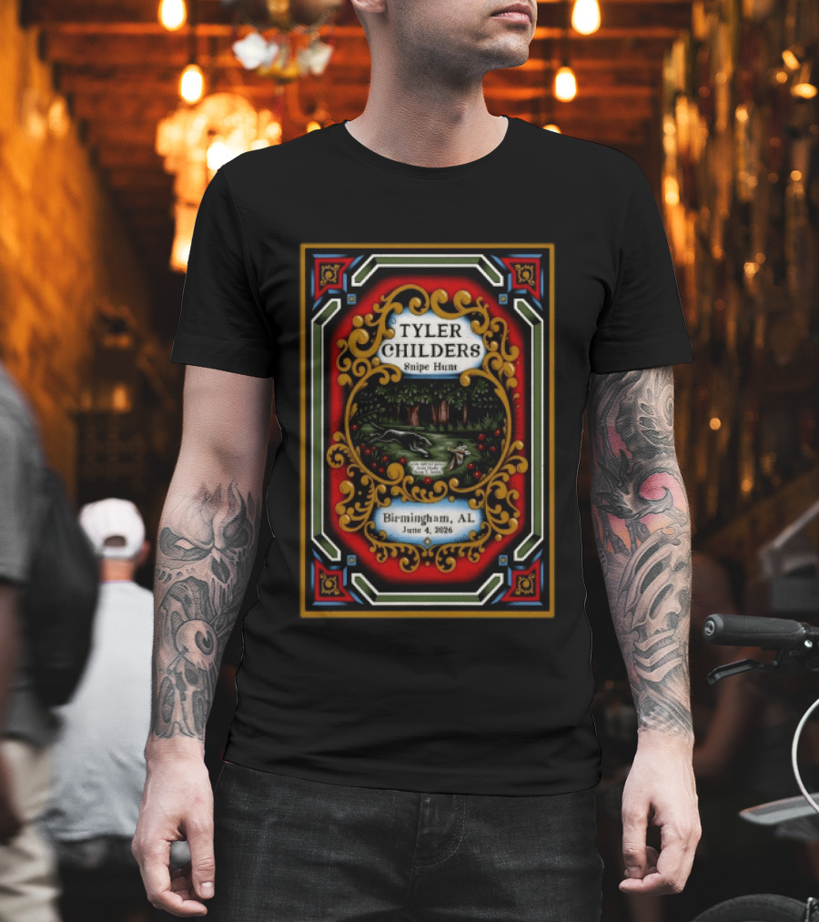 Tyler Childers Snipe Hunt Birmingham AL June 4 2026 T-Shirt