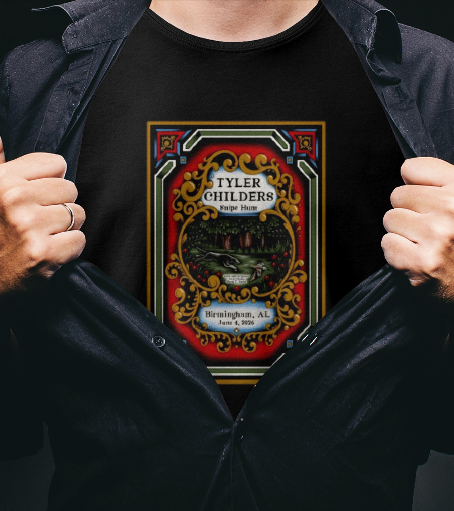 Tyler Childers Snipe Hunt Birmingham AL June 4 2026 T-Shirt