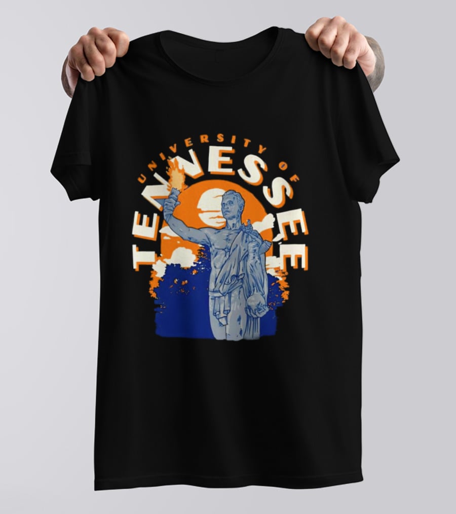 University Of Tennessee Torchbearer Sunset Scene T-Shirt