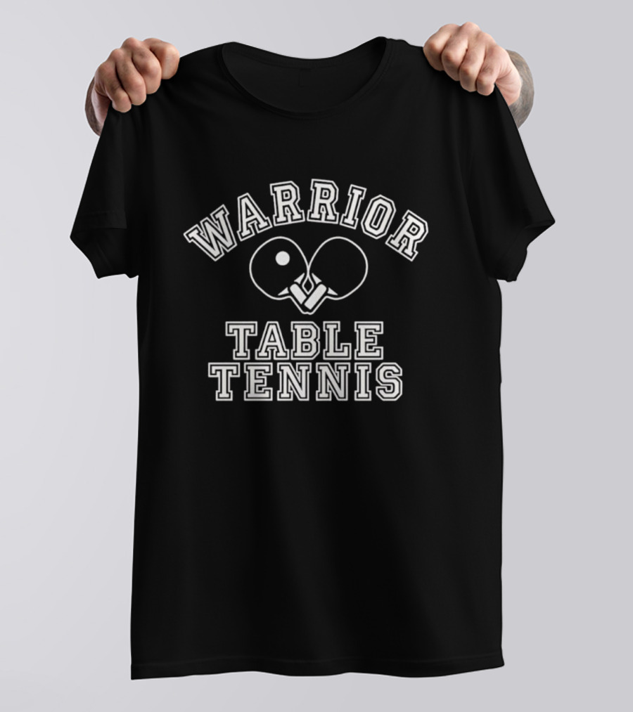 Warrior Table Tennis Paddles Ping Pong T-Shirt