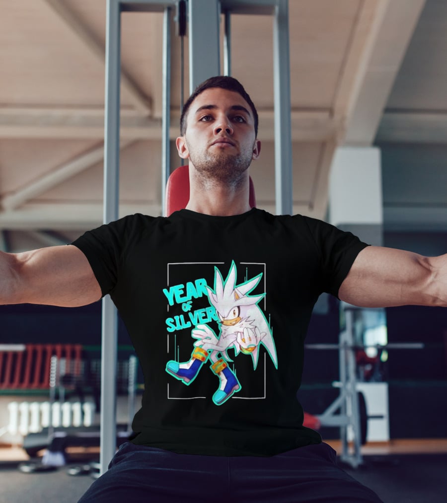 Year Of Silver Hedgehog Classic Character T-Shirt