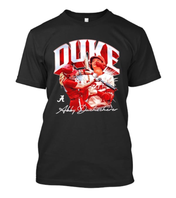 A Abby Duchscherer Alabama Crimson Tide Softball Duke T-Shirt