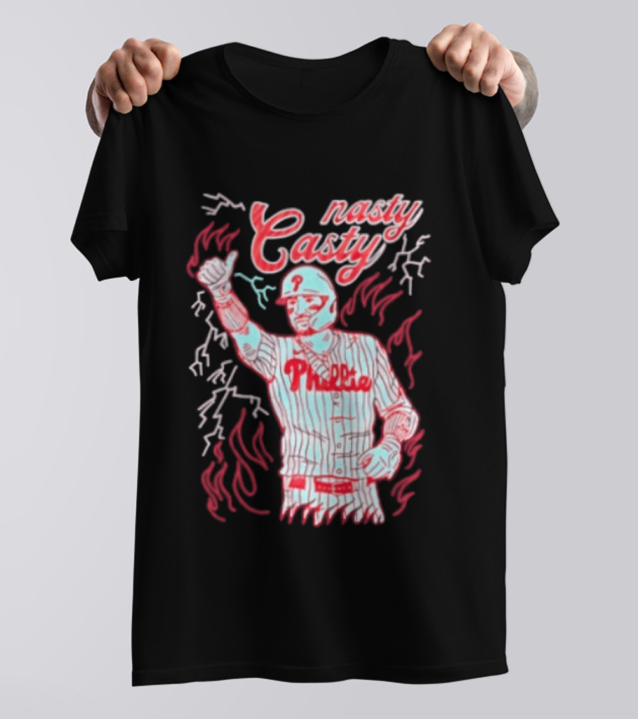 Nasty Casty Philadelphia Phillies Bryce Harper T-Shirt