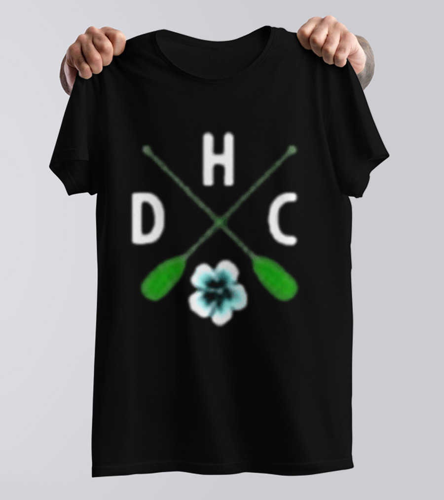 Dance Hall Crashers DHC Exclusive Hawaii Paddles And Flower T-Shirt