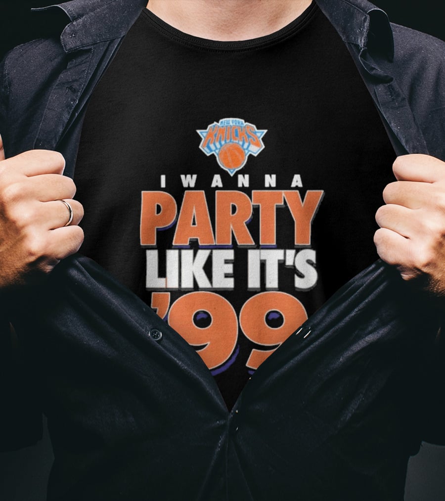 New York Knicks I Wanna Party Like It's '99 T-Shirt
