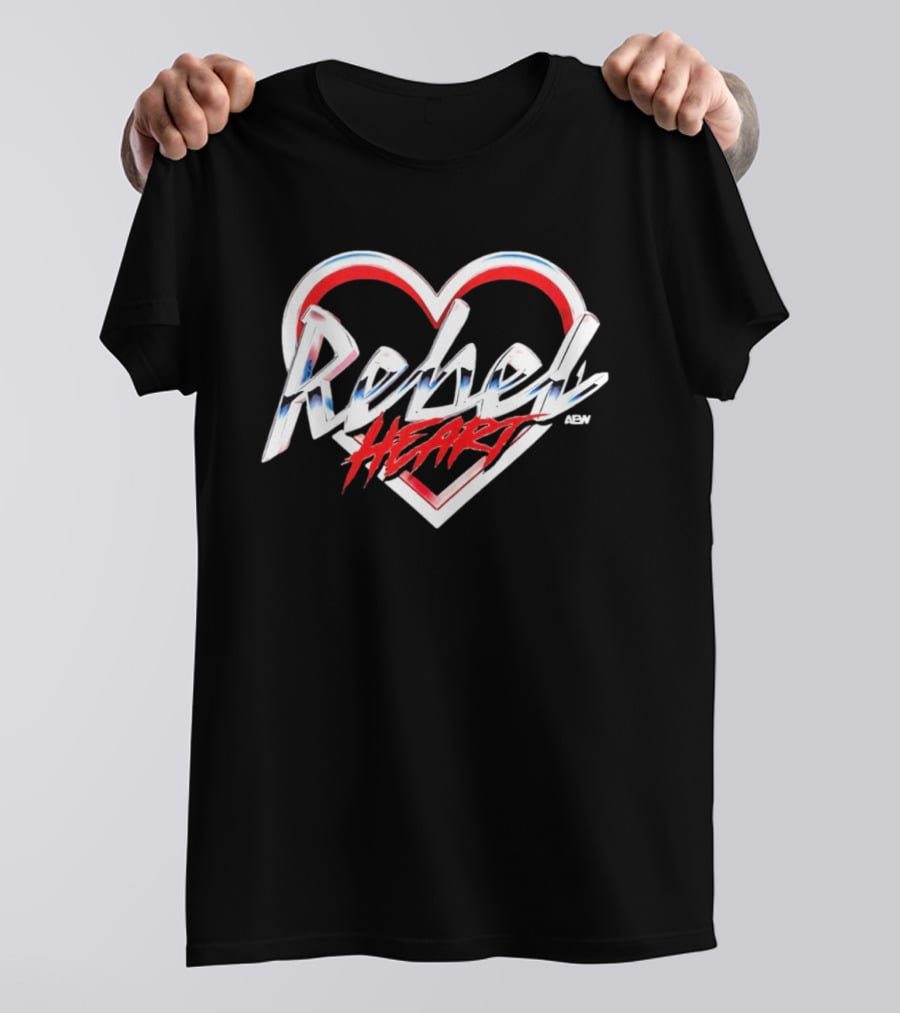 Rebel Heart AEW Jamie Hayter Wrestling T-Shirt