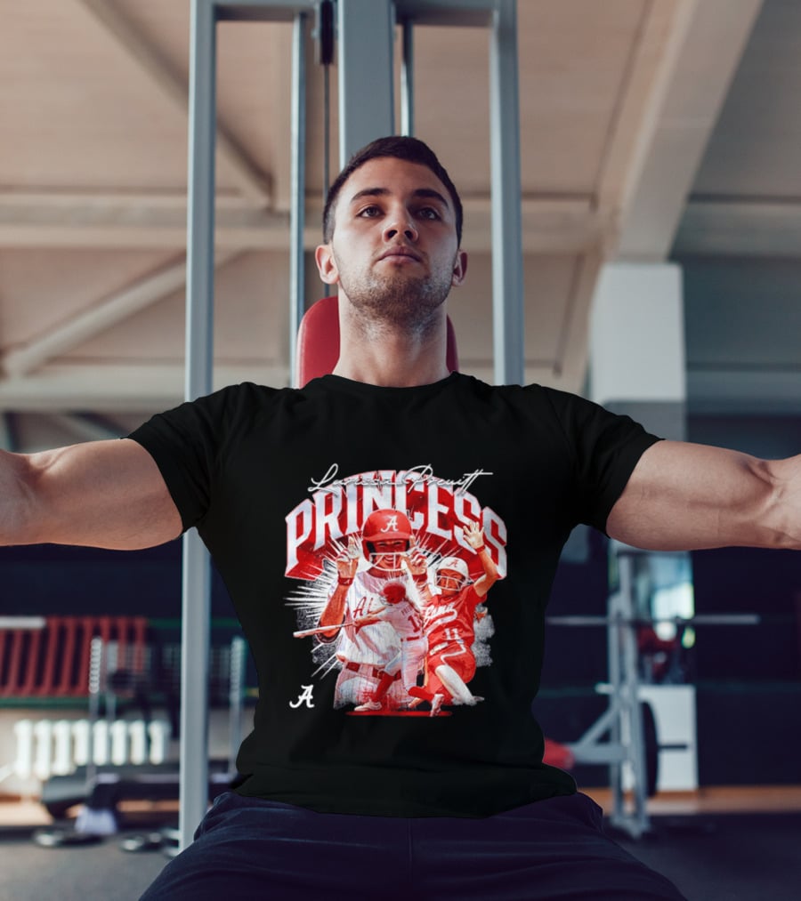 Larissa Preuitt Alabama Princess Softball NCAA Player Collage T-Shirt