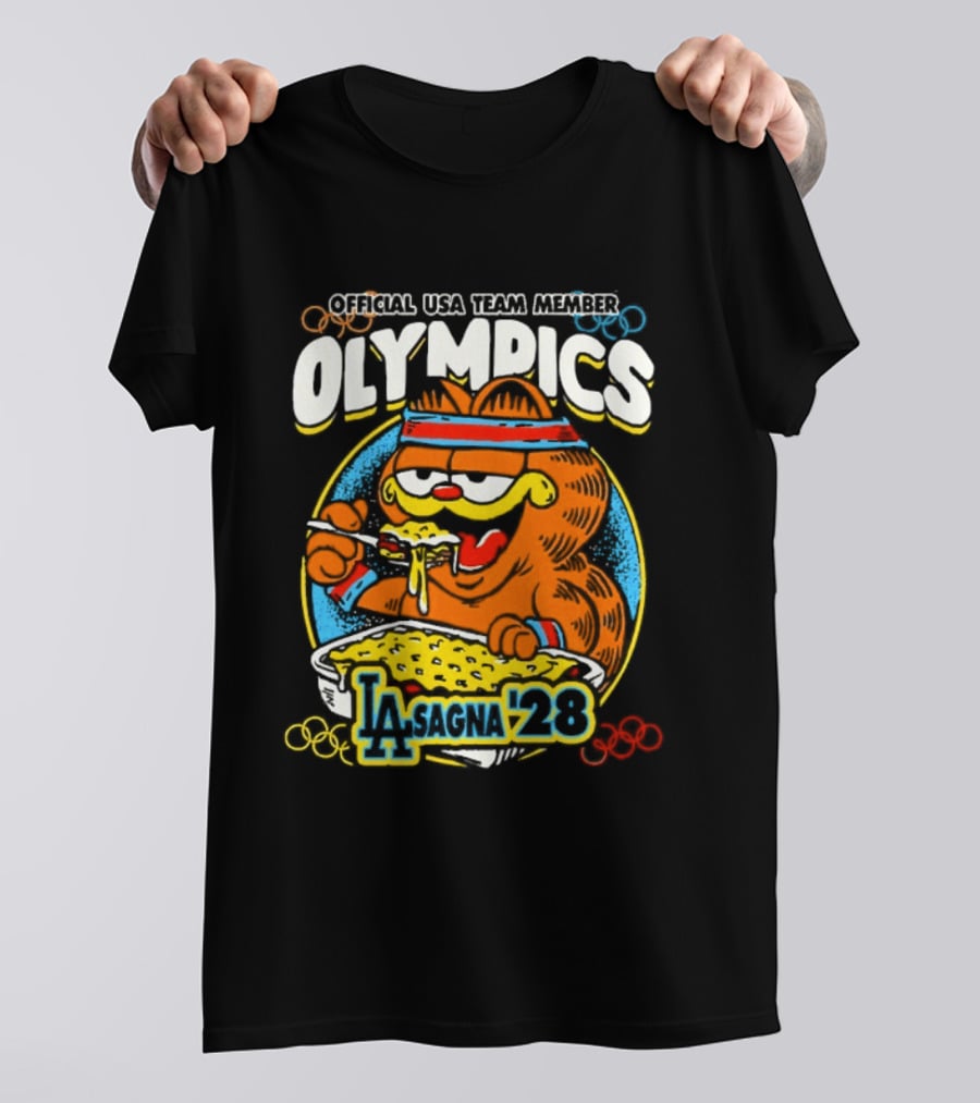 Official Usa Team Member Olympics Lasagna 28 T-Shirt