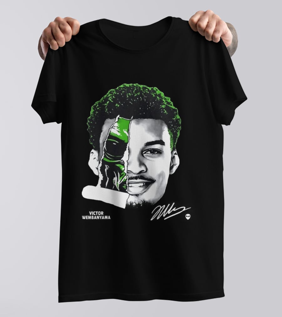 Wemby Alien Victor Wembanyama San Antonio Spurs NBA T-Shirt