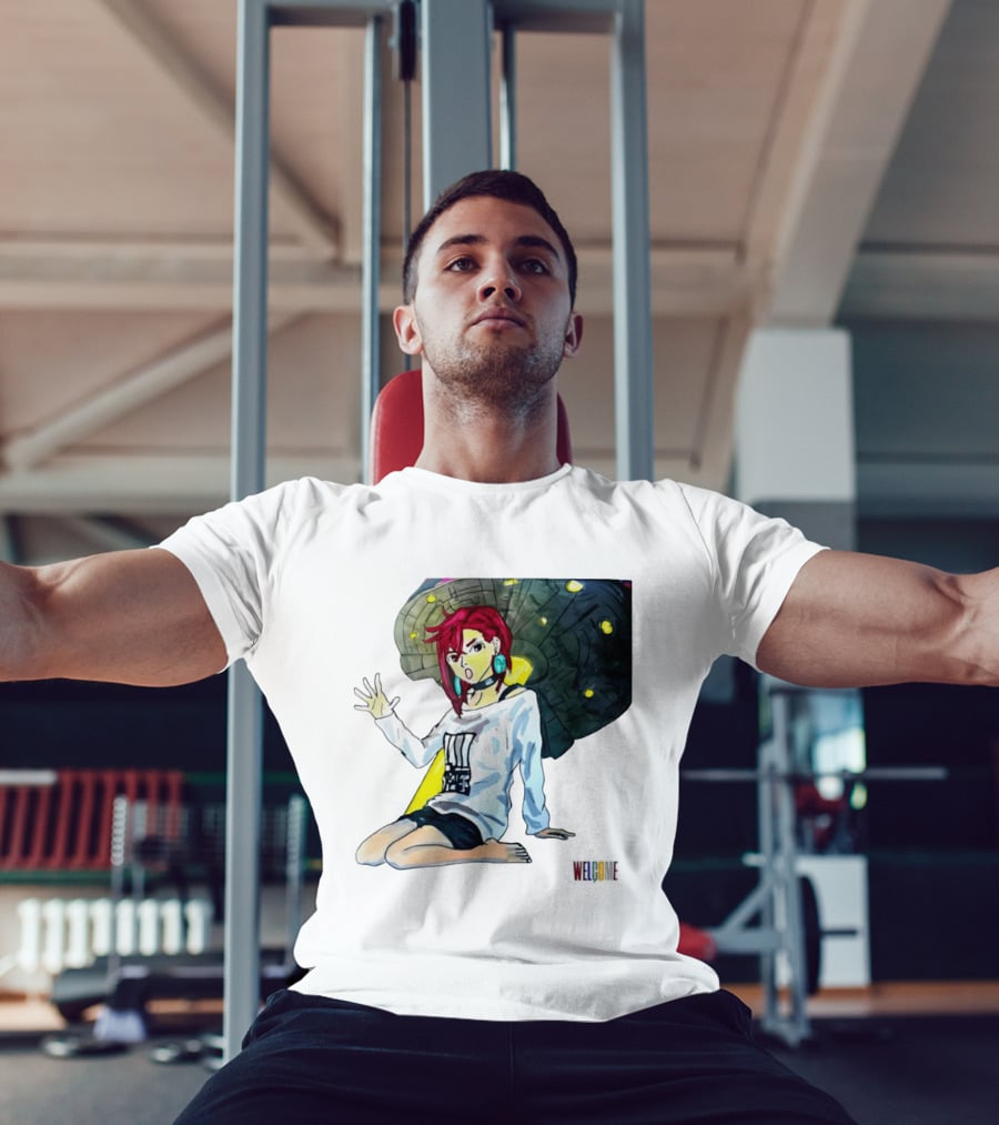 Ayase Momo UFO Anime Welcome T-Shirt