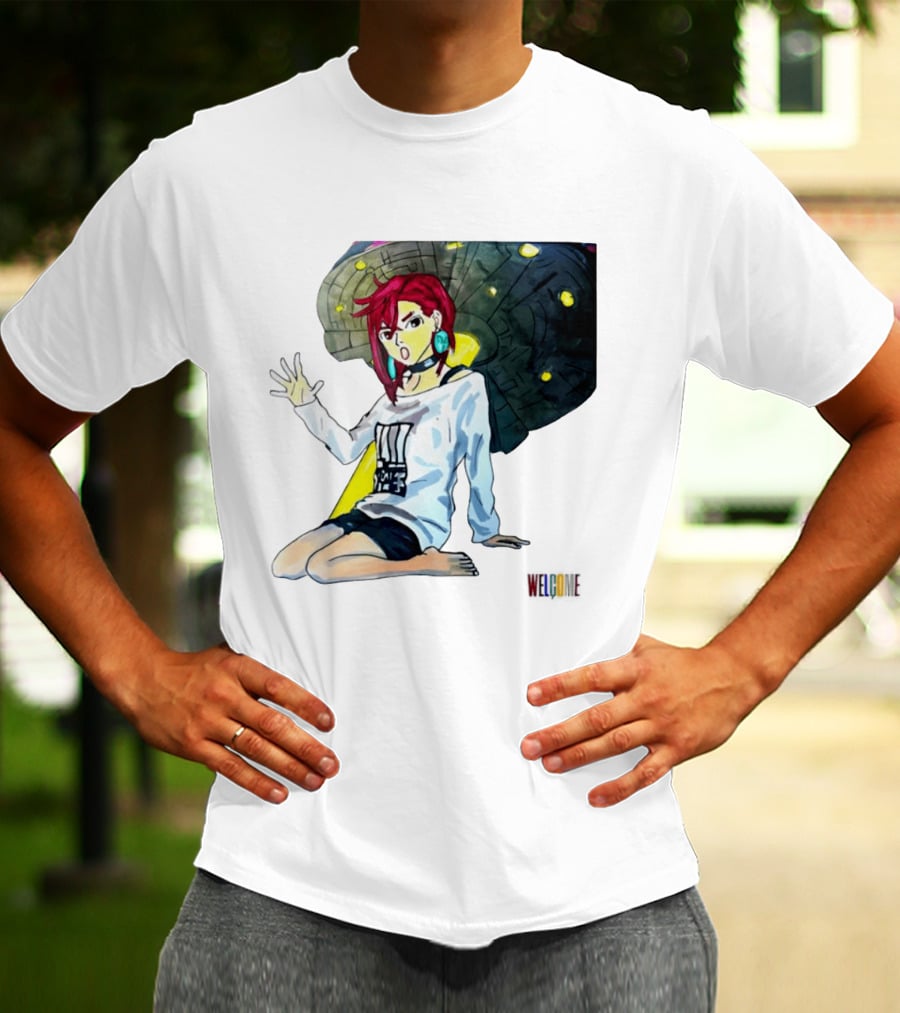 Ayase Momo UFO Anime Welcome T-Shirt