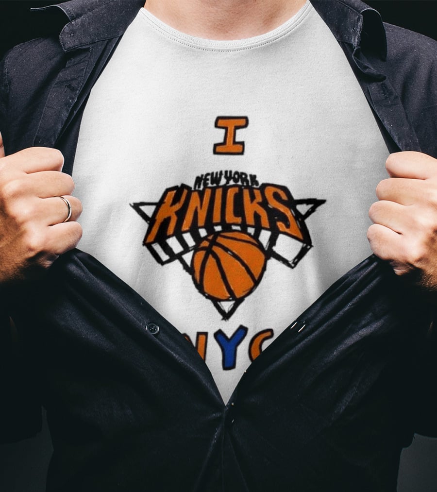 I Love New York Knicks NYC Basketball Fan 2026 T-Shirt