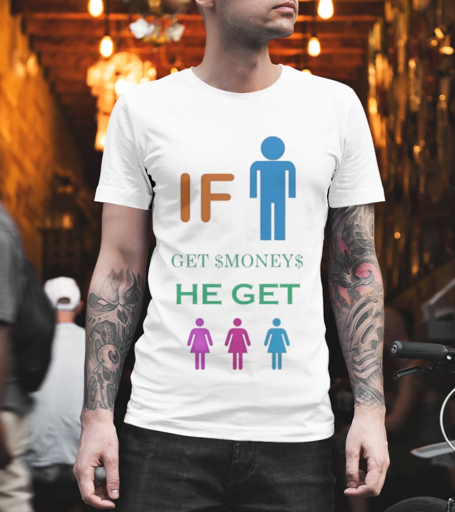 IF Get $Money$ He Get T-Shirt