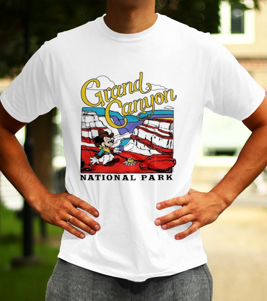 Grand Canyon National Park Mickey Mouse Adventure T-Shirt