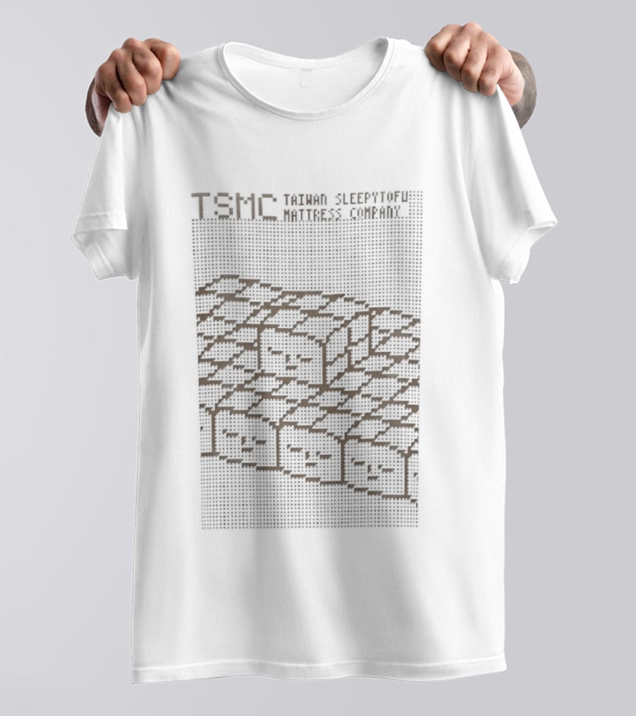 TSMC Taiwan Sleepytofu Mattress Company Tofu Blocks T-Shirt