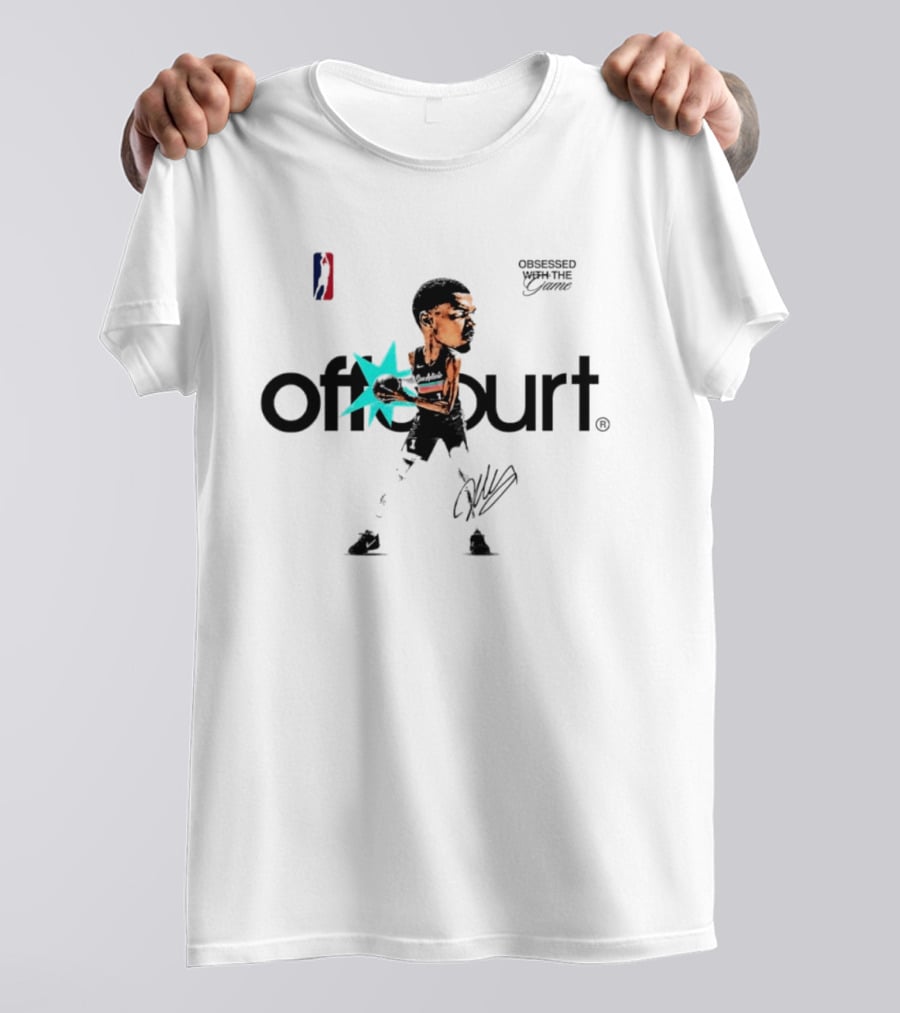 Offcourt Victor Wembanyama San Antonio Spurs Obsessed Game T-Shirt