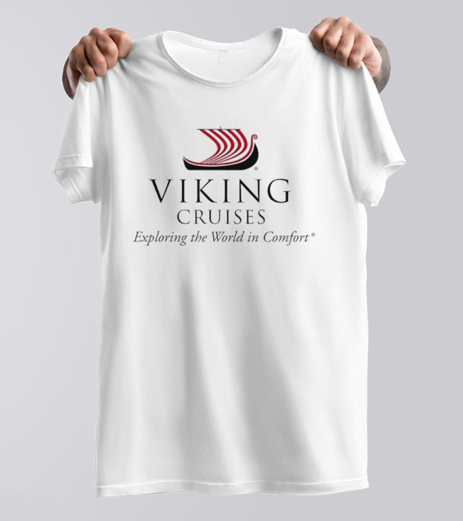 Viking Cruises Exploring The World In Comfort Nordic Ship T-Shirt
