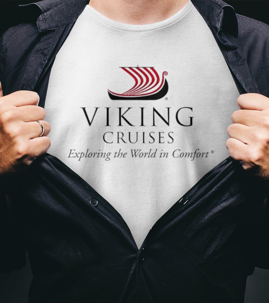 Viking Cruises Exploring The World In Comfort Nordic Ship T-Shirt