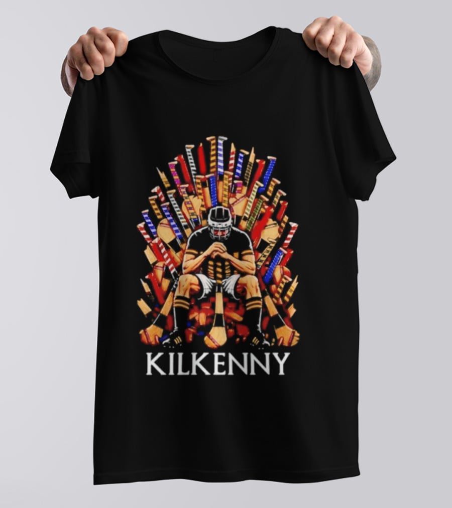 Kilkenny Hurling Iron Throne Game Of Hurls T-Shirt