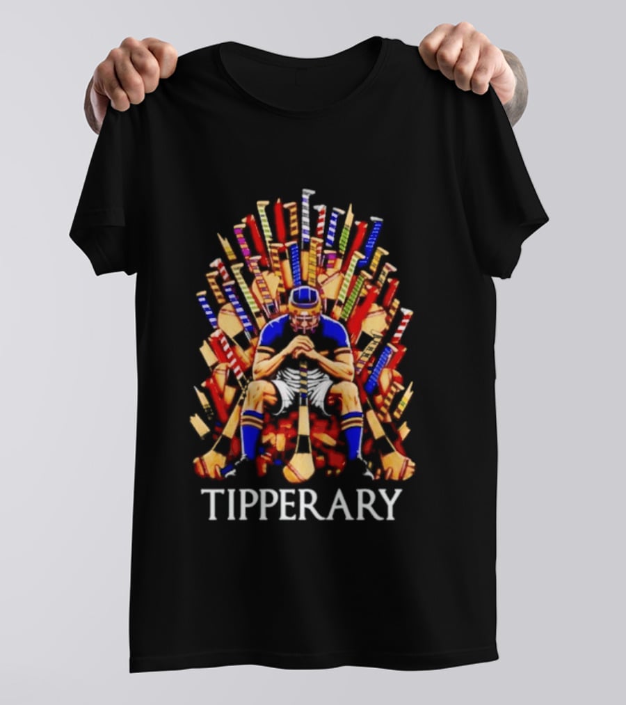 Tipperary Game Of Hurls Throne Hurling Sports Fan Gear T-Shirt