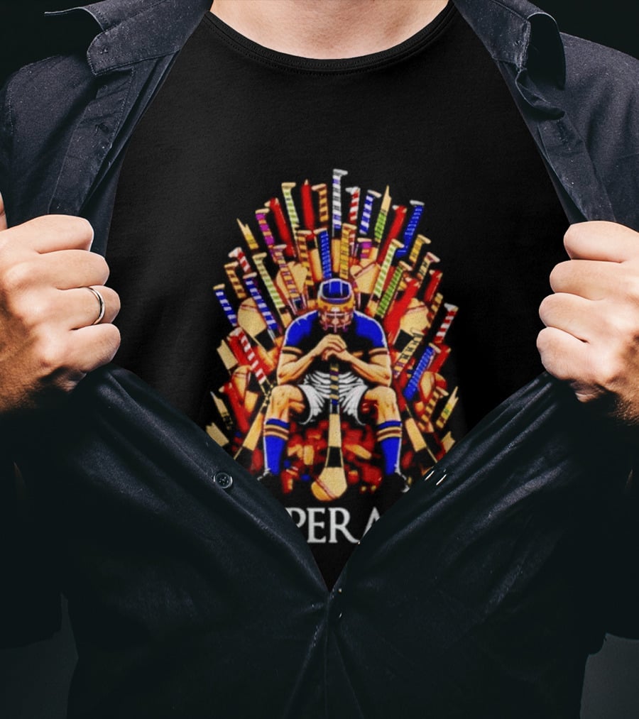 Tipperary Game Of Hurls Throne Hurling Sports Fan Gear T-Shirt