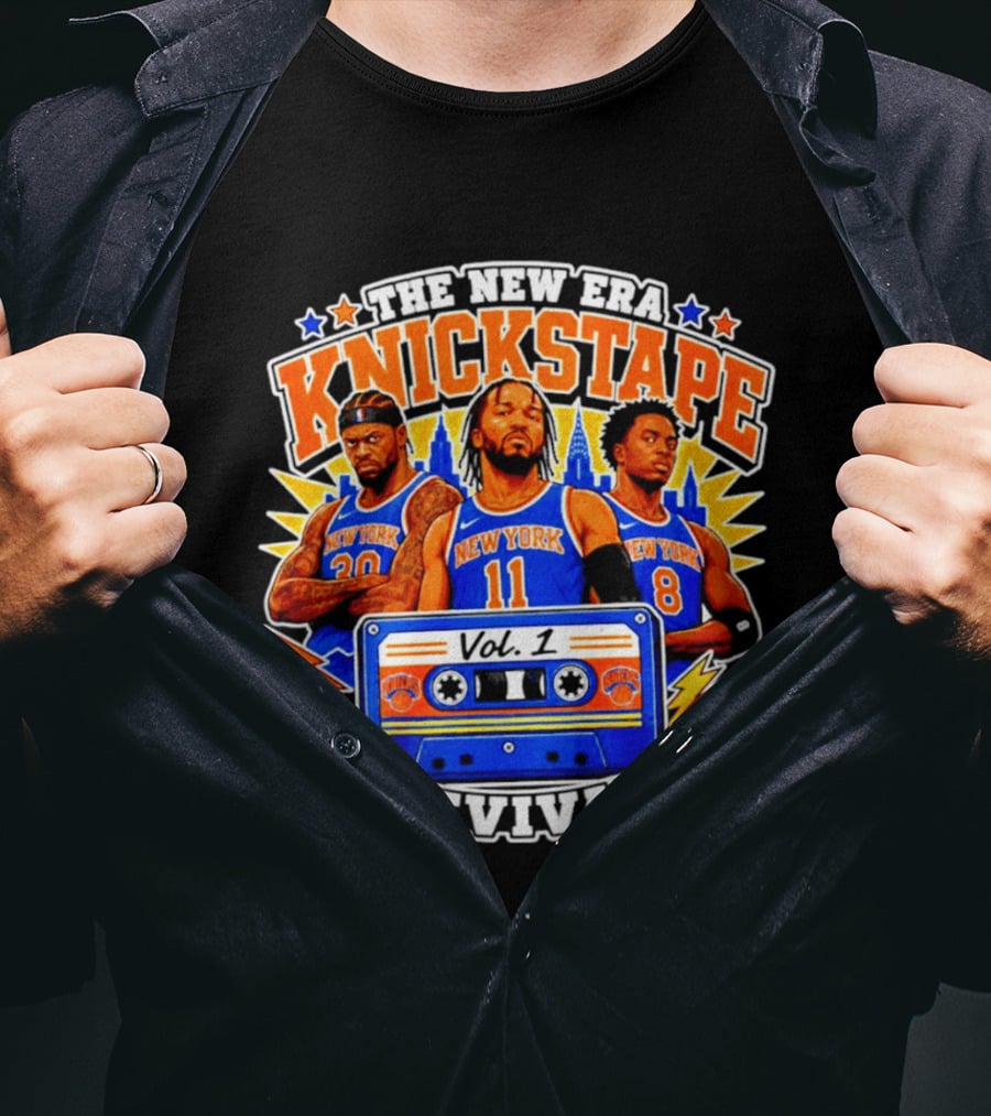 New York Knicks The New Era Knickstape Vol 1 Revival T-Shirt