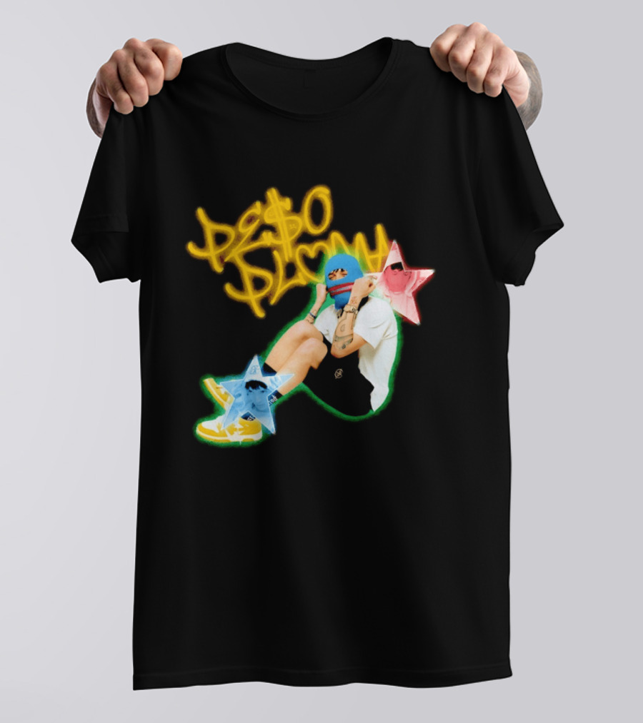 Peso Pluma Zero Love Balaclava Stars P Hundred T-Shirt