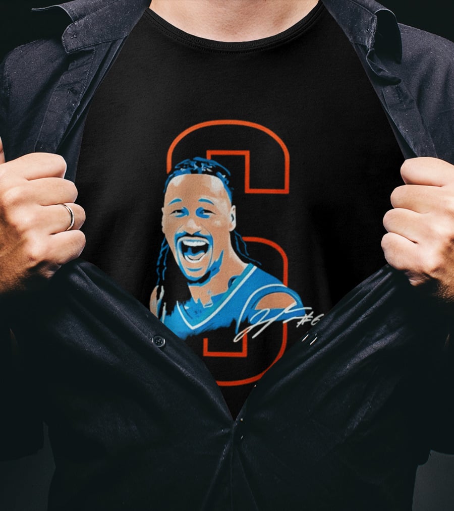 Jaylin Williams OKC Thunder #6 Cartoon T-Shirt