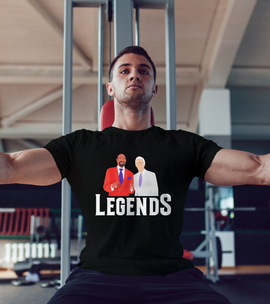 New York Knicks Legends Broadcasters Duo T-Shirt