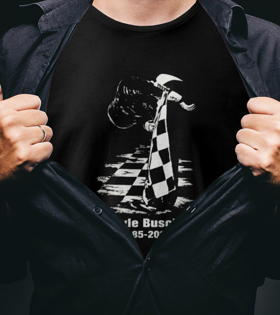 Kyle Busch 1985 2026 Memorial Rowdy Legend T-Shirt