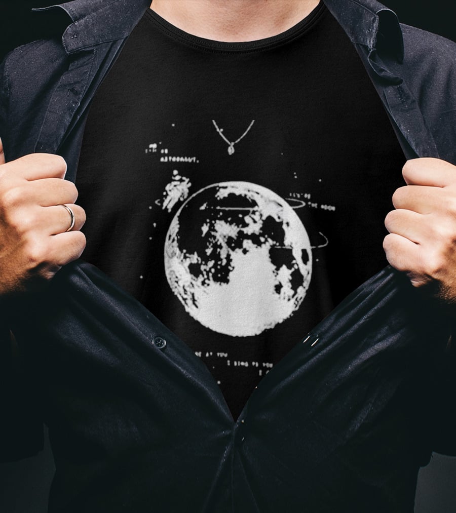 Noah Kahan I'm An Astronaut You're The Moon Lunar Connection T-Shirt