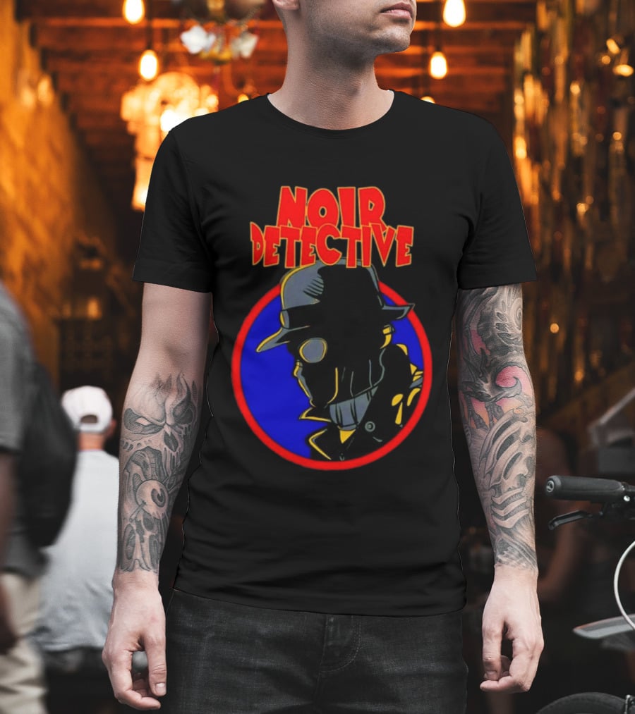 Noir Detective Private Investigator Mystery Solver T-Shirt