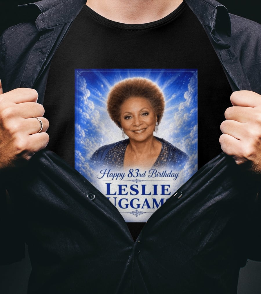 Happy 83rd Birthday Leslie Uggams Celebration T-Shirt