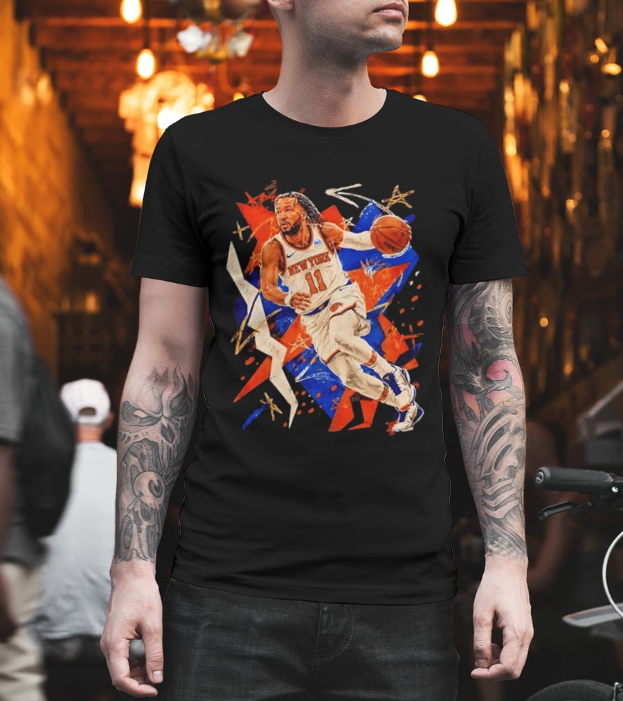Jalen Brunson New York Knicks 11 Basketball T-Shirt