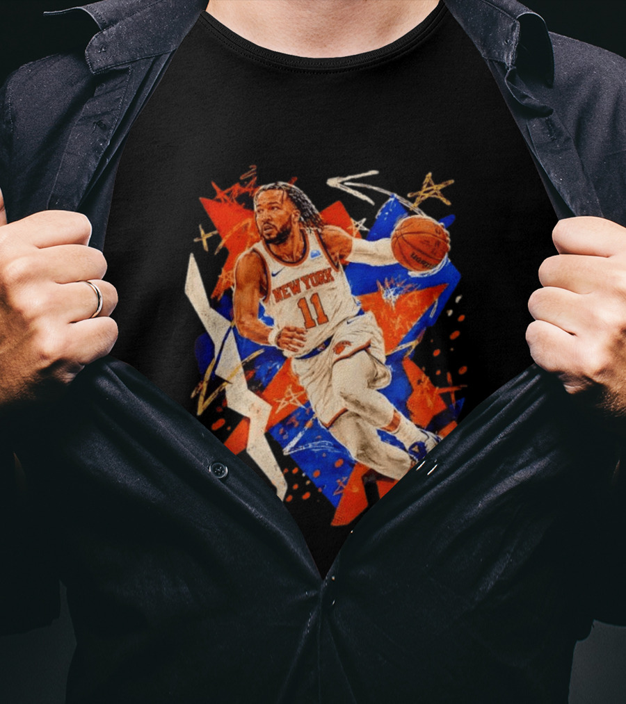 Jalen Brunson New York Knicks 11 Basketball T-Shirt
