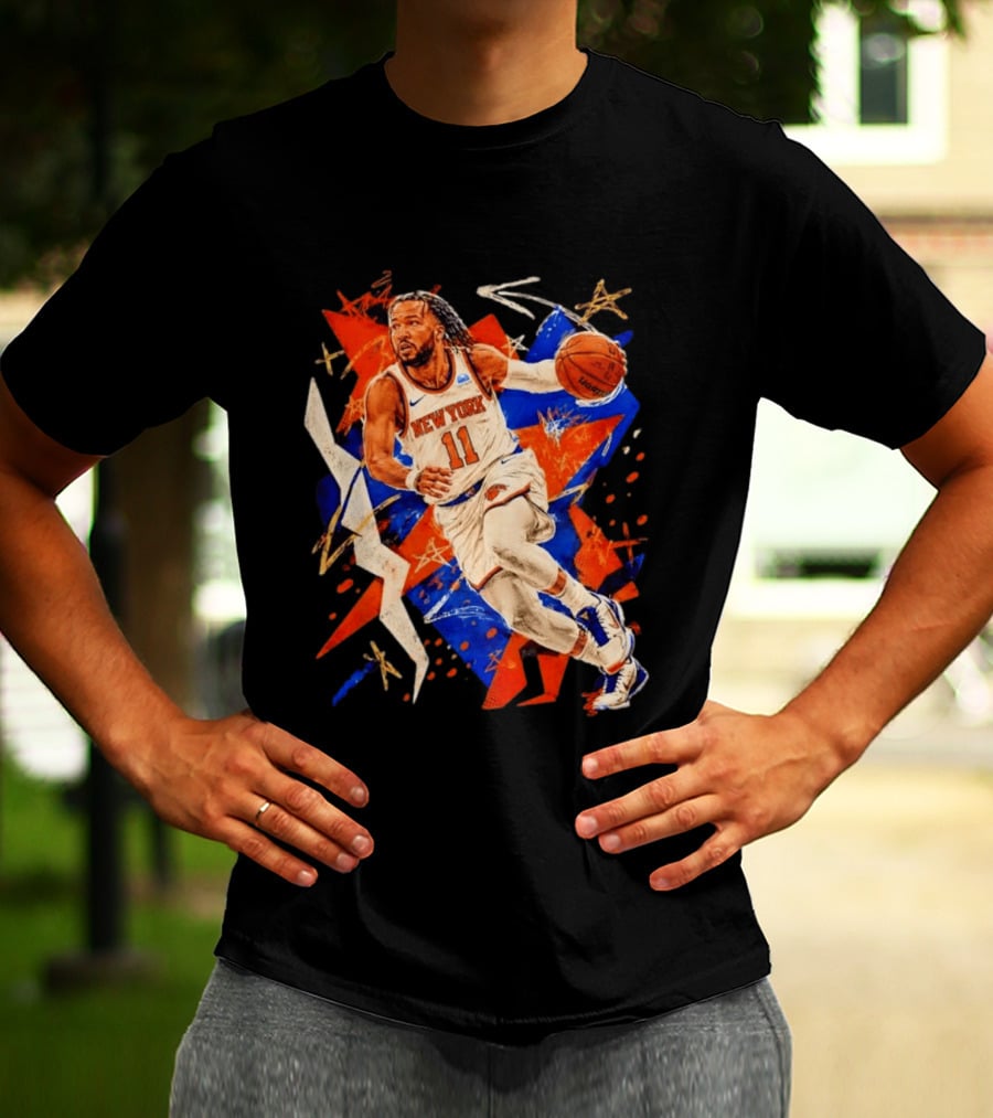 Jalen Brunson New York Knicks 11 Basketball T-Shirt