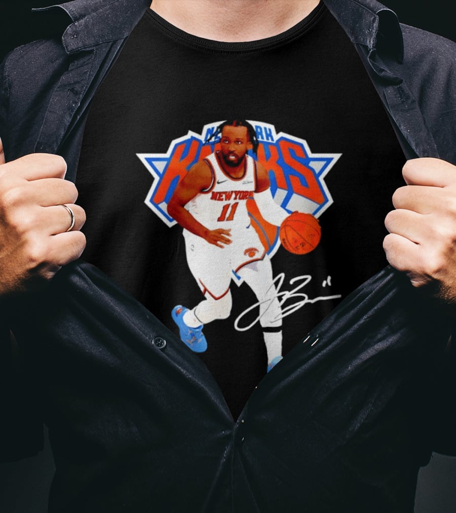 Jalen Brunson New York Knicks NBA Basketball Player 11 T-Shirt