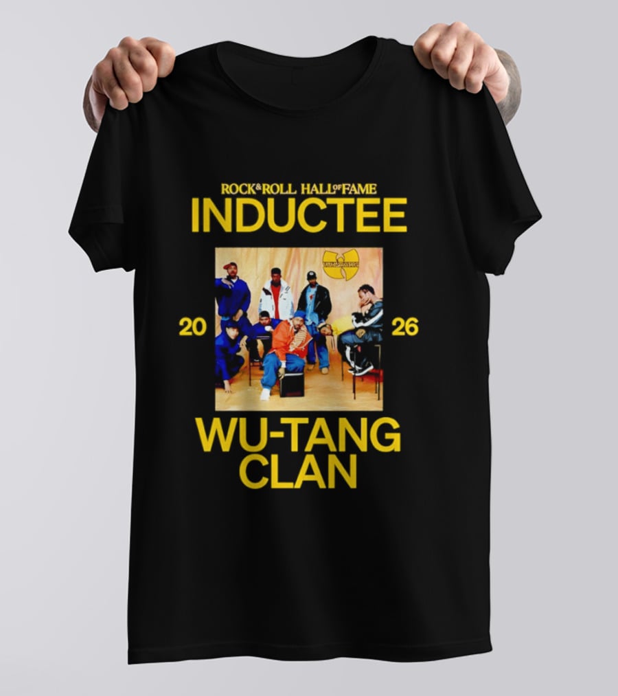 Wu Tang Clan Rock And Roll Hall Of Fame Inductee 2026 T-Shirt