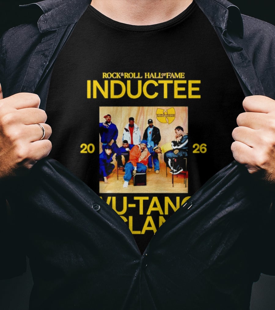 Wu Tang Clan Rock And Roll Hall Of Fame Inductee 2026 T-Shirt