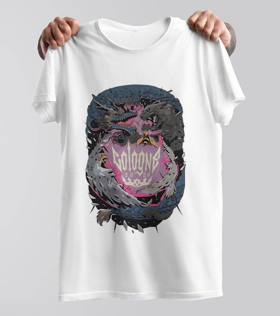 Cologne 2026 Dragon Panther Bee Bird Esports Tournament Team Fantasy Gaming T-Shirt