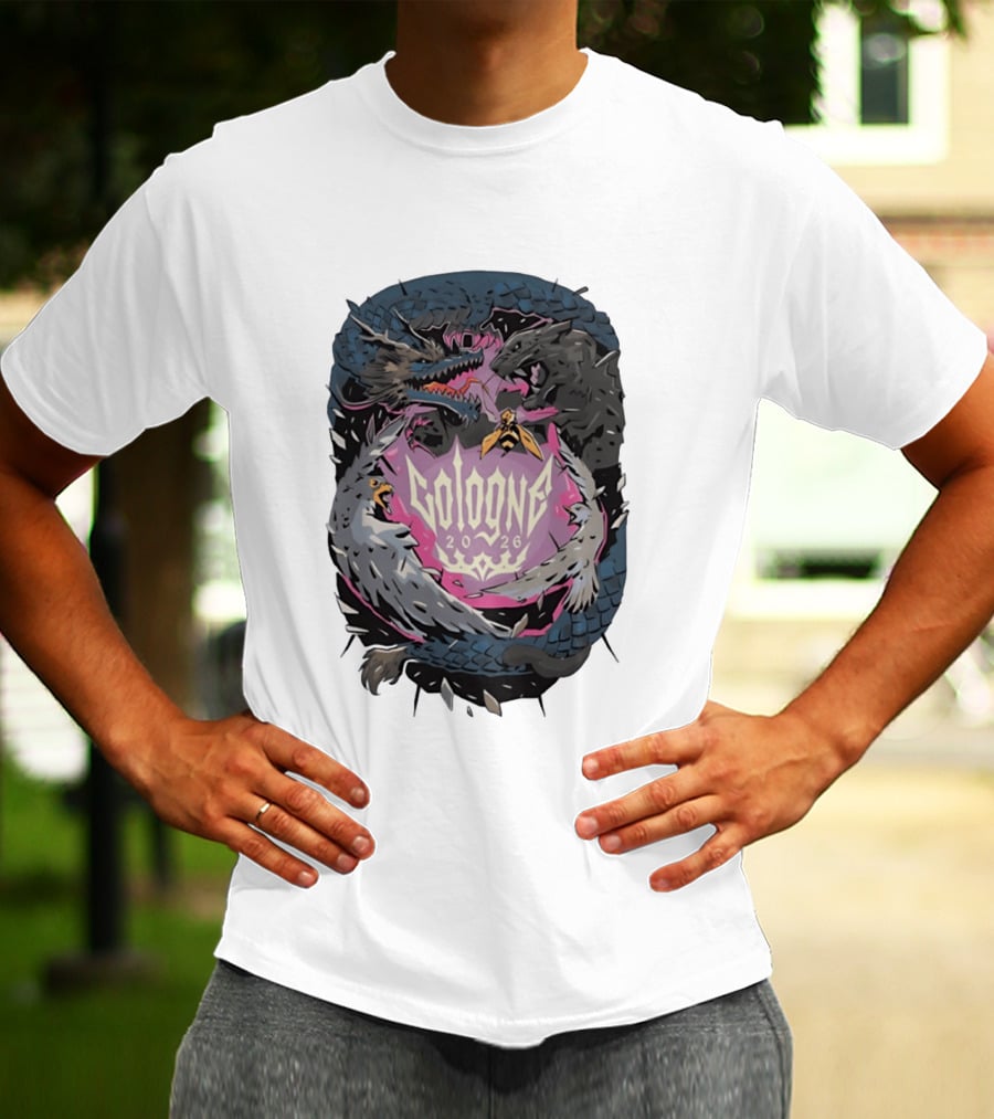 Cologne 2026 Dragon Panther Bee Bird Esports Tournament Team Fantasy Gaming T-Shirt