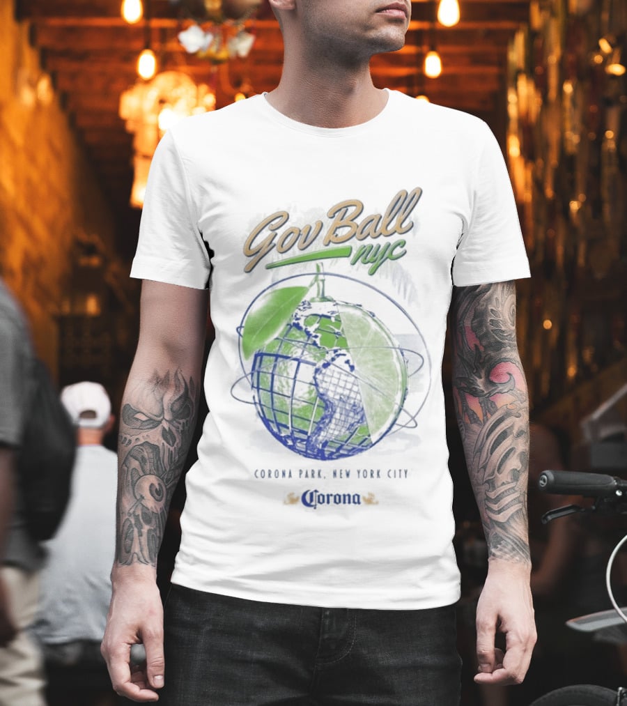 Gov Ball 2026 New York City June 5 7 Corona Festival T-Shirt