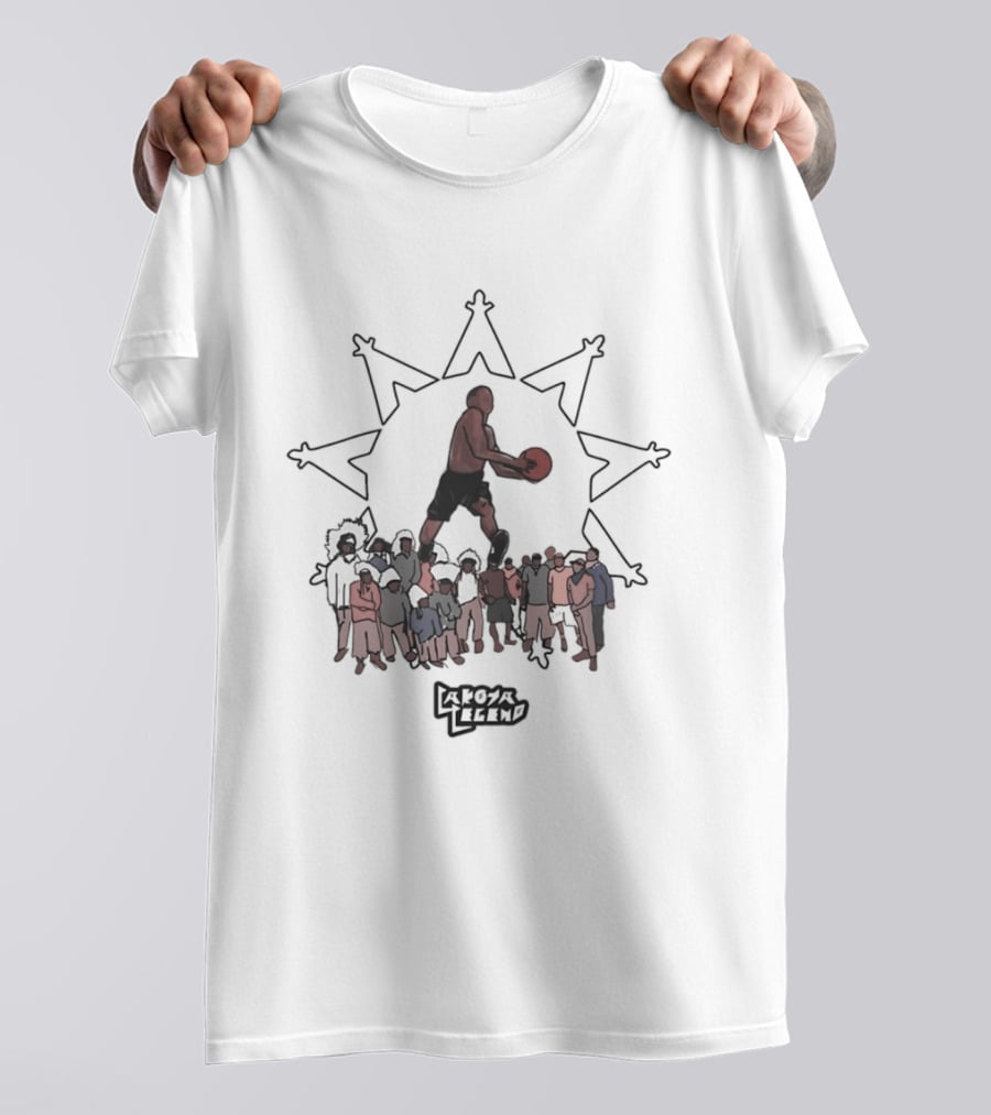 Michael Jordan Chicago Bulls NBA Lakota Legend Basketball Icon Star T-Shirt