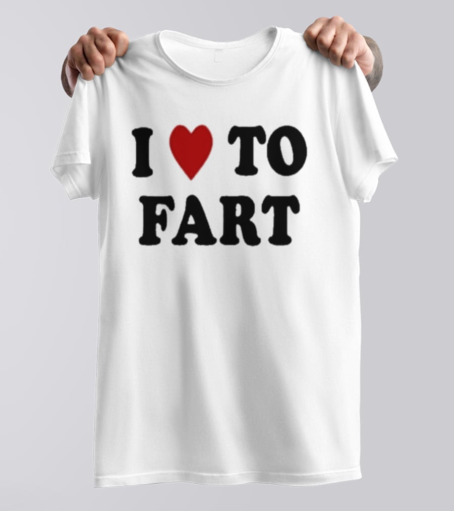 I Heart To Fart Bert Blyleven Humor T-Shirt
