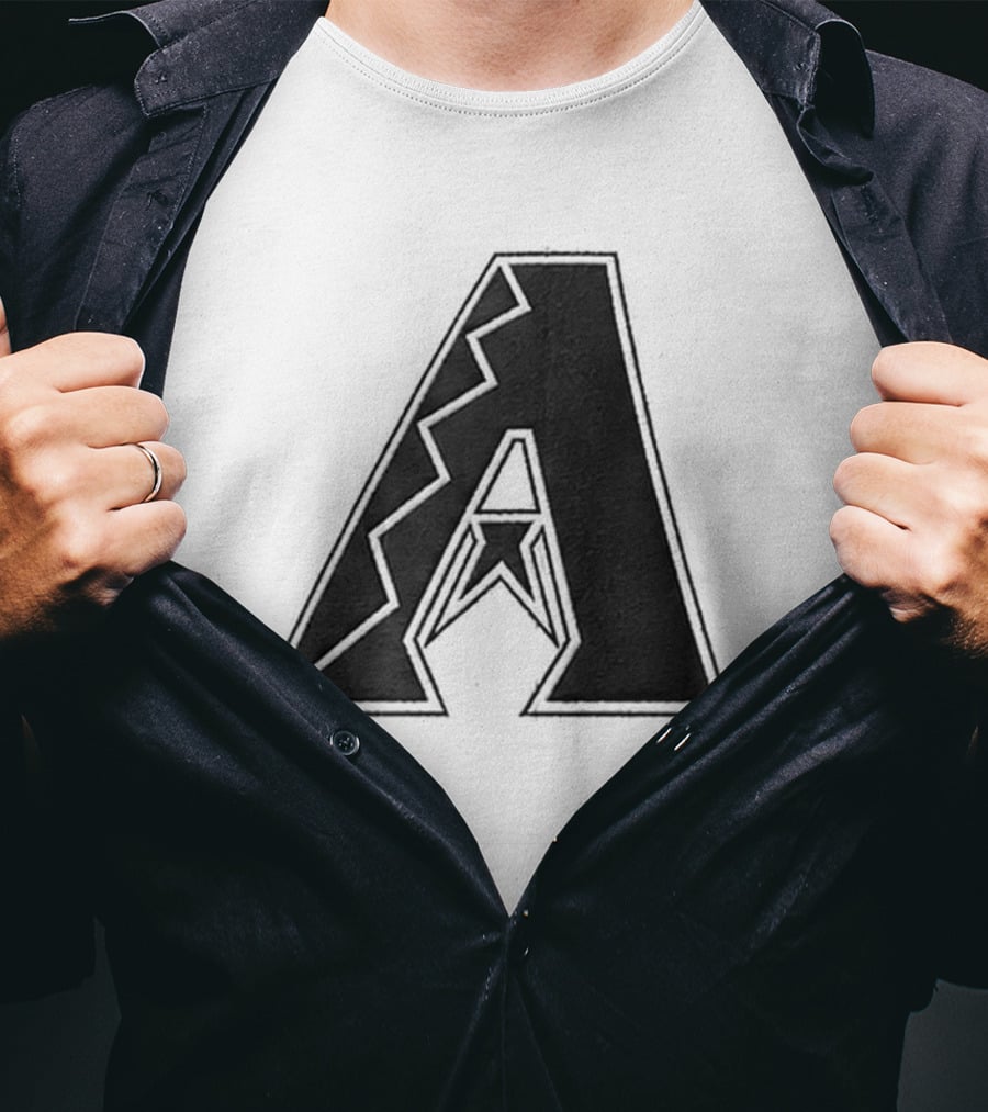 D Backs Black Excellence Night Hat 2026 Arizona Diamondbacks A Logo Giveaway T-Shirt