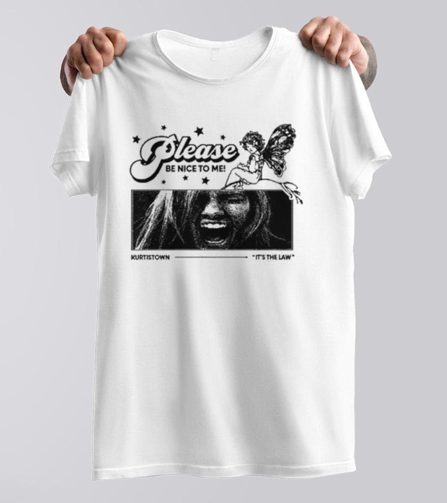 Please Be Nice To Me Fairy Kurtis Conner PBNTM Screaming T-Shirt